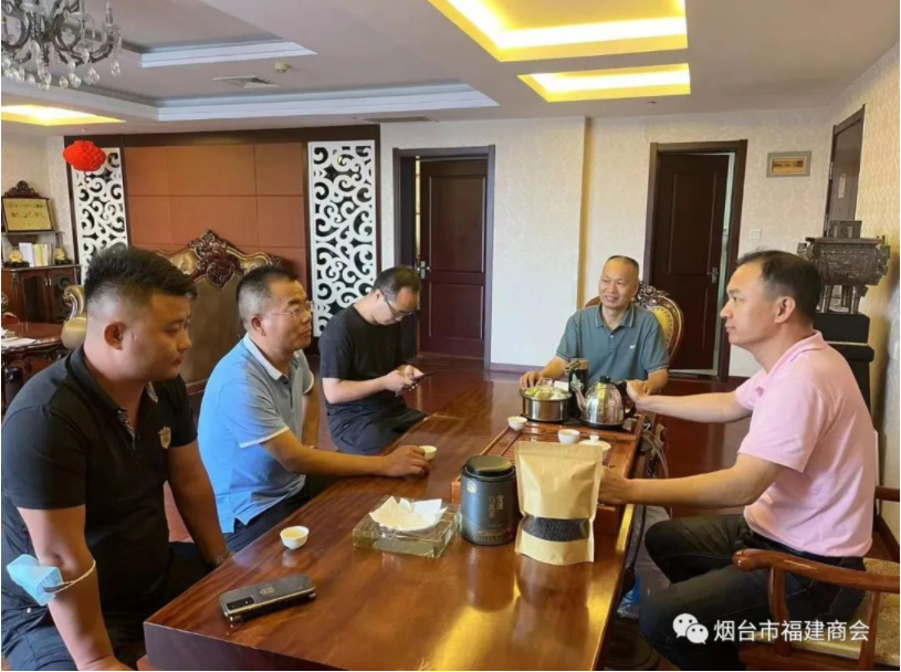 内蒙古赤峰市巴林左旗招商引资工作组莅临我会座谈交流